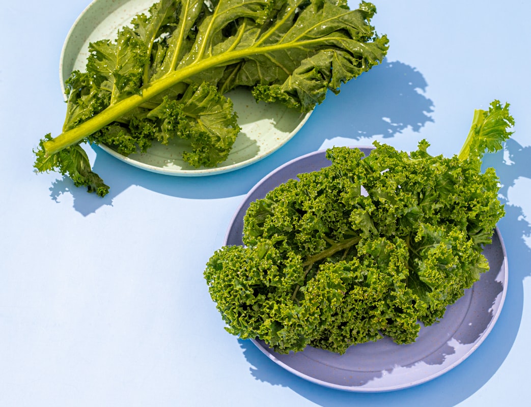 Verdure a foglia verde